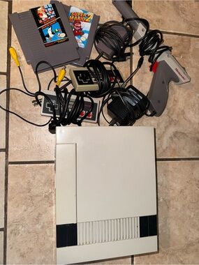 Nintendo Entertainment System NES Console bundle